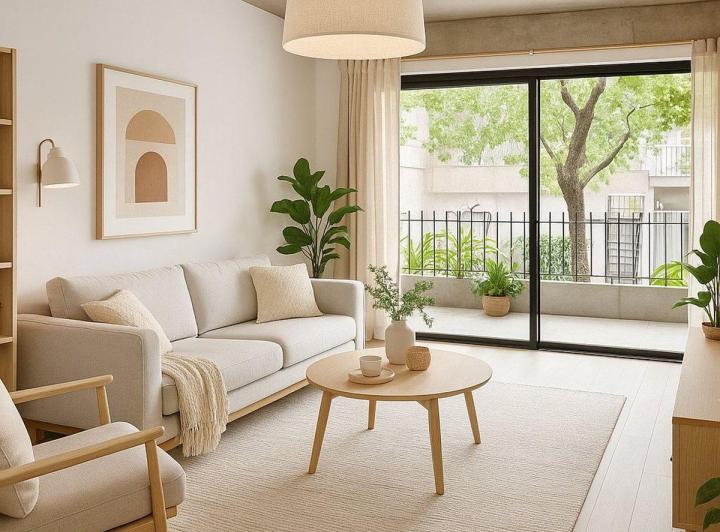 Departamento · 91m² · 3 Ambientes · 1 Cochera