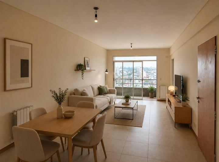 Departamento · 64m² · 3 Ambientes · 1 Cochera