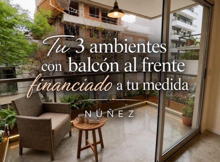 Departamento · 74m² · 3 Ambientes