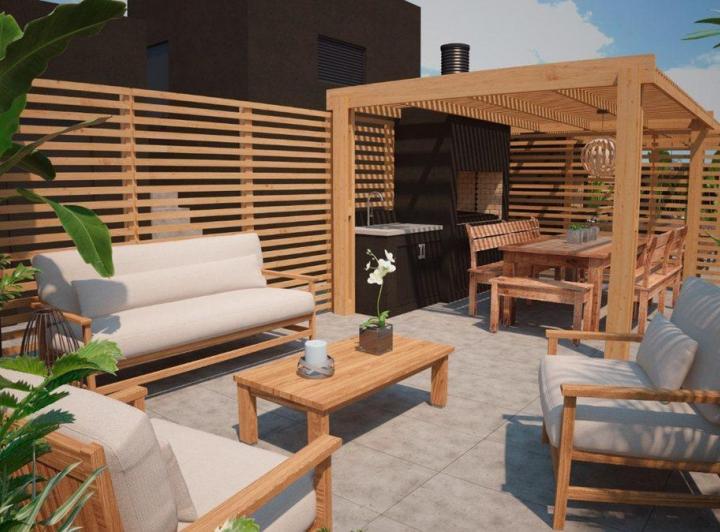 Departamento · 57m² · 3 Ambientes · 1 Cochera