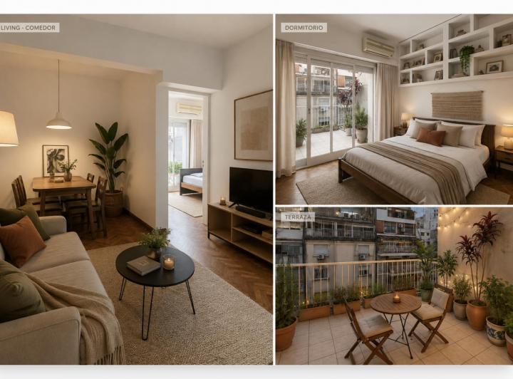 Departamento · 40m² · 2 Ambientes
