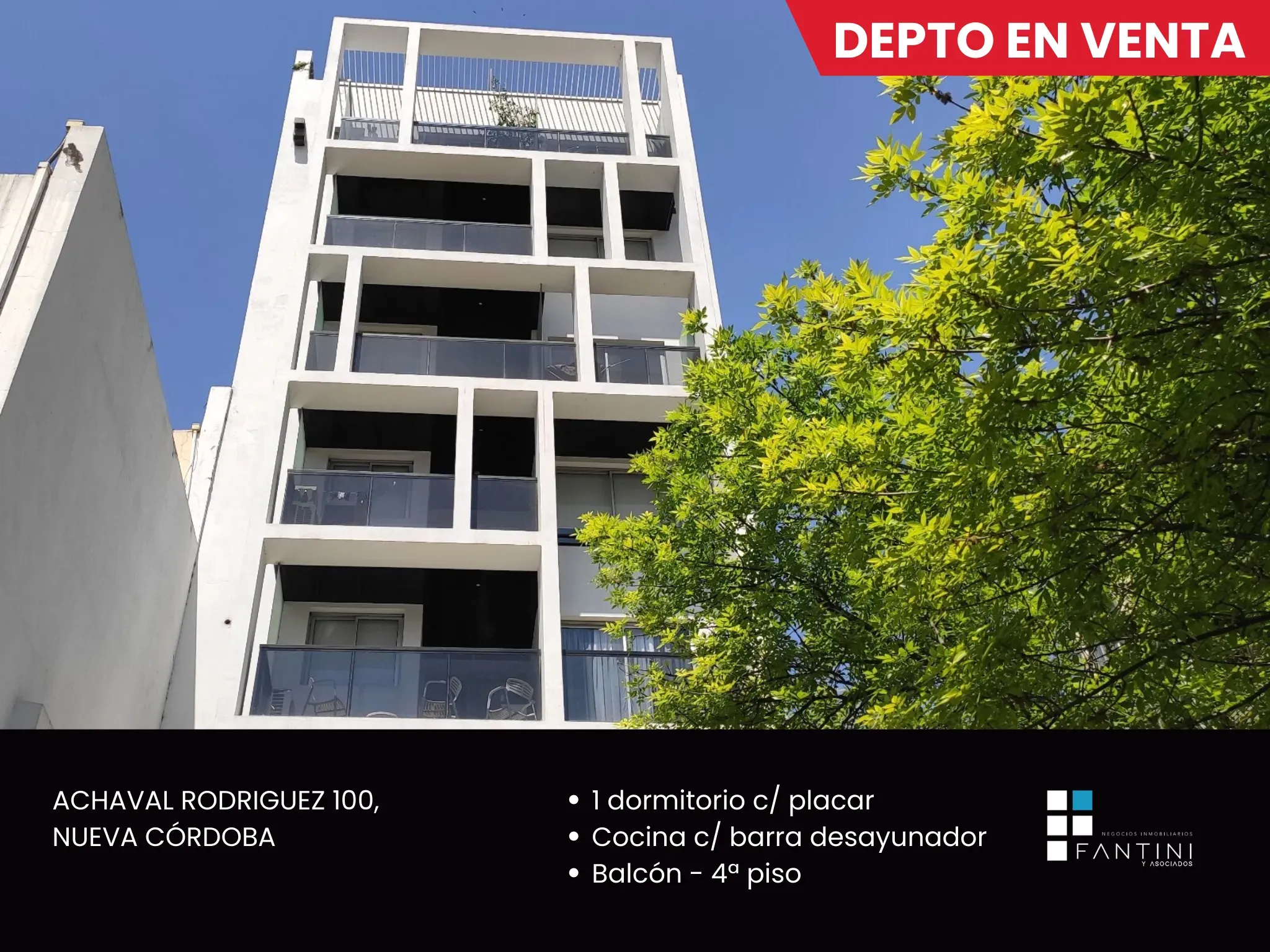 DEPARTAMENTO EN VENTA - 1 DORMITORIO - NUEVA CORDOBA