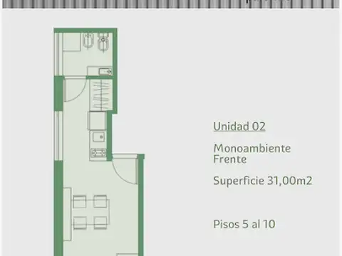 Departamento en Venta en Palermo, CABA