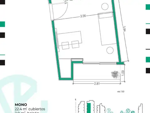 Departamento en Venta en Almagro, Capital Federal