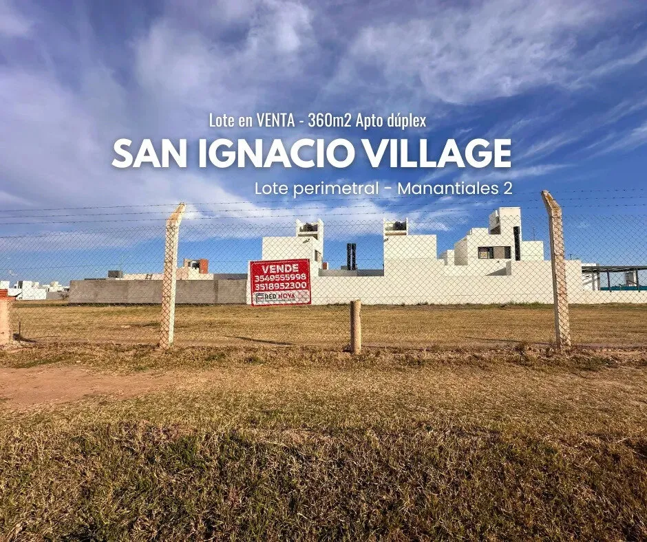 Lote Apto Duplex, Mza 65 Lote 02 San Ignacio Village