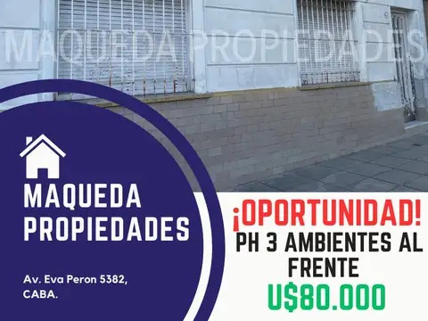 Departamento en Venta en Parque Avellaneda, Capital Federal