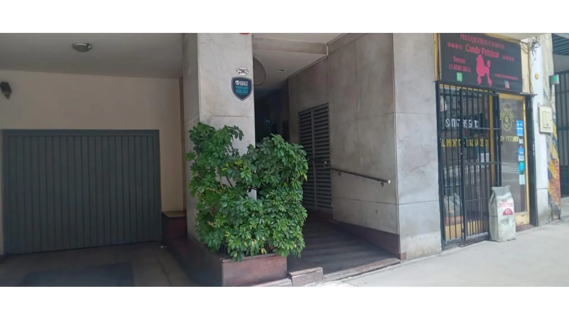 Departamento monoambiente con/patio Recoleta