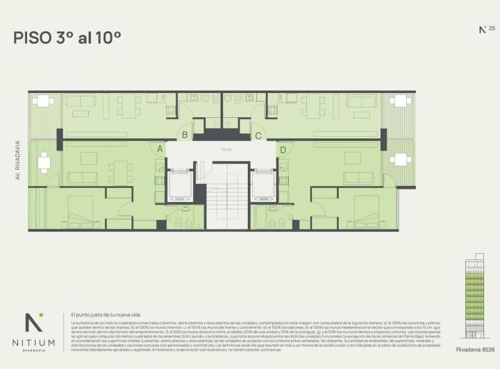 Departamento · 42m² · 1 Ambiente