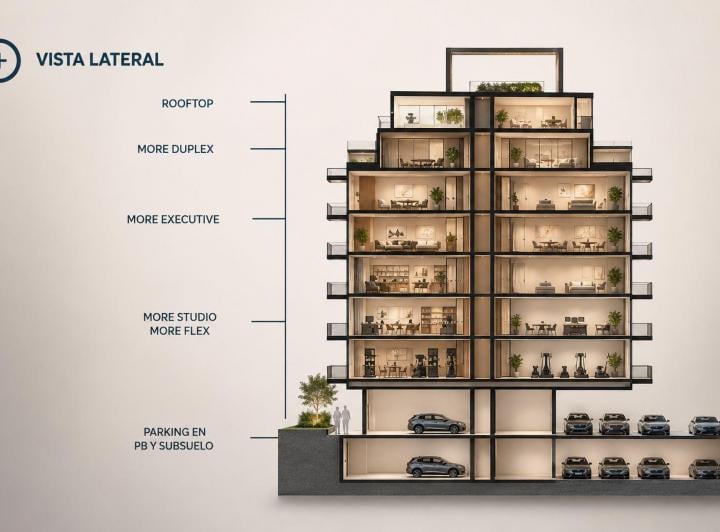 Departamento · 47m² · 3 Ambientes