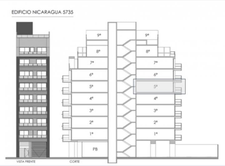 Departamento · 65m² · 3 Ambientes · 1 Cochera