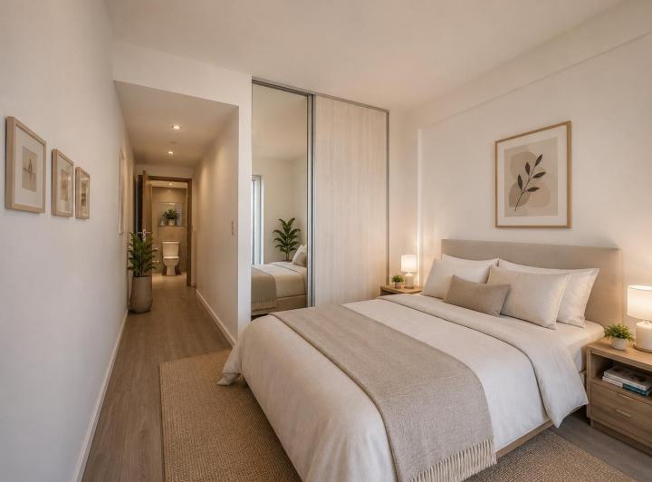 Departamento · 87m² · 3 Ambientes · 1 Cochera