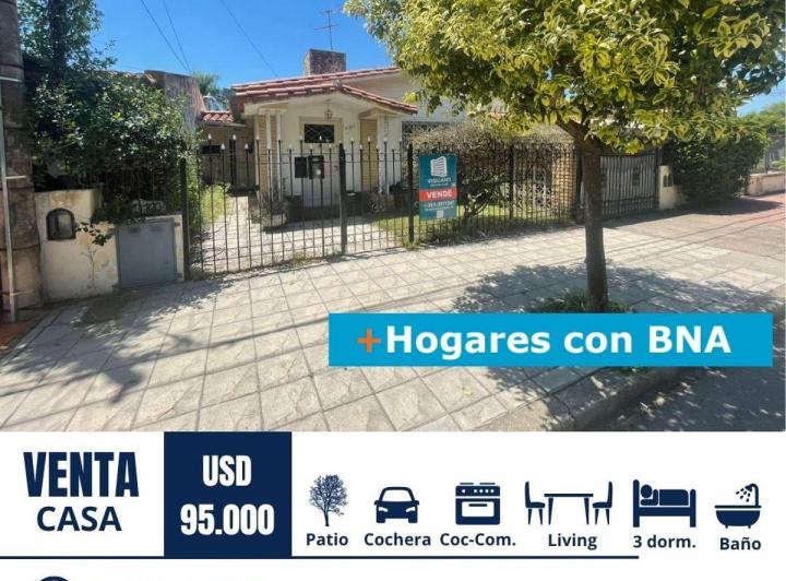 Casa · 112m² · 5 Ambientes · 1 Cochera