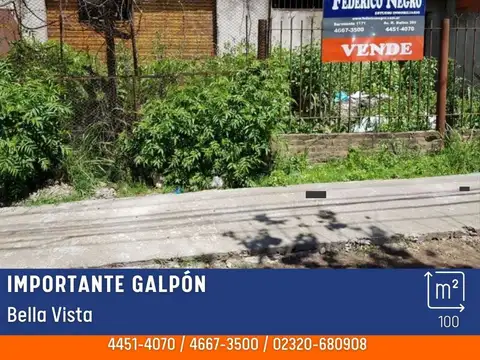 Galpón en Venta en Bella Vista, Partido de San Miguel