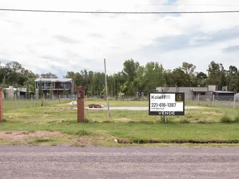 Terreno en Venta en La Plata, Partido de La Plata
