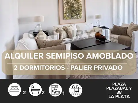 Departamento en Alquiler en Plaza Olazabal, La Plata