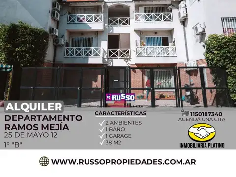 Departamento en Alquiler en Ramos Mejia, Partido de La Matanza