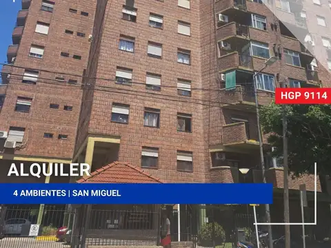 Departamento en Alquiler en San Miguel, Partido de San Miguel