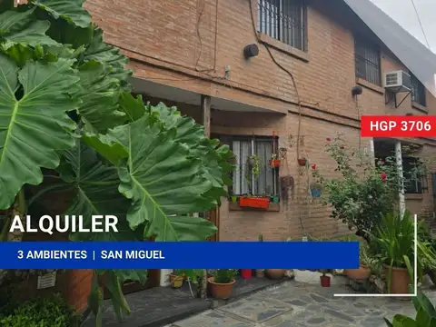 Departamento en Alquiler en San Miguel, Partido de San Miguel