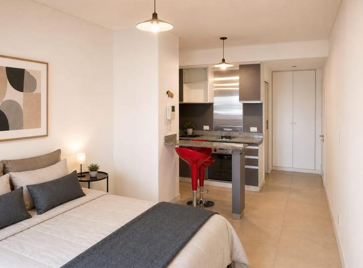 Departamento · 31m² · 1 Ambiente · 1 Cochera