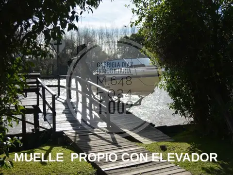 Casa en Venta en Dique Lujan, Partido de Tigre