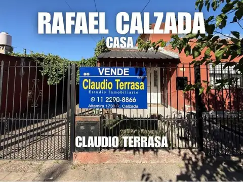 Casa en Venta en Rafael Calzada, Partido de Almirante Brown