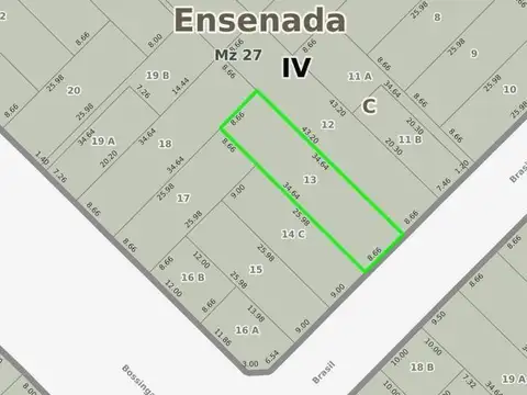 Casa en Venta en Ensenada, Partido de Ensenada