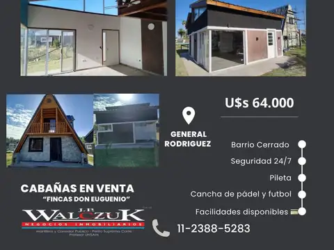Casa en Venta en Countries y Barrios Cerrados en General Rodriguez, Partido de General Rodríguez