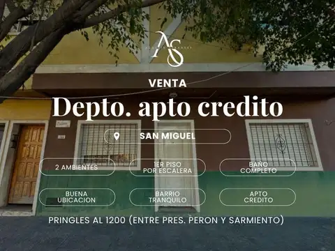 Departamento en Venta en San Miguel, Partido de San Miguel