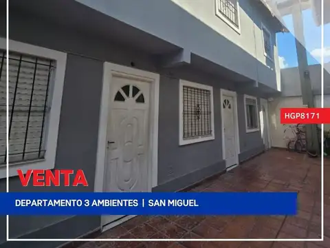 Departamento en Venta en San Miguel, Partido de San Miguel