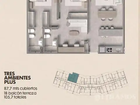 Departamento en Venta en Garin, Partido de Escobar