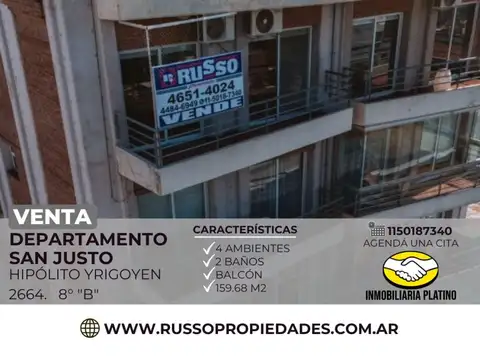 Departamento en Venta en San Justo, Partido de La Matanza