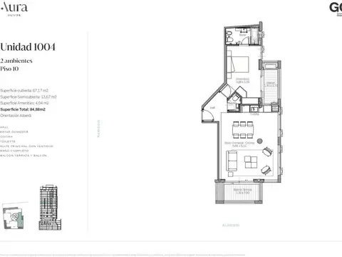 Departamento en Venta en Olivos, Partido de Vicente López