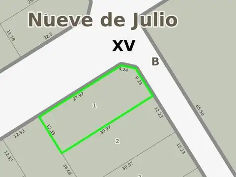 Terreno en Venta en 9 de Julio, Partido de 9 de Julio