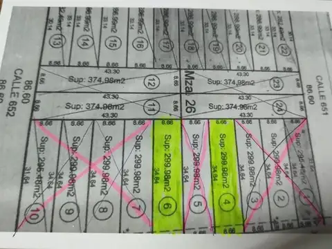 Terreno en Venta en La Plata, Partido de La Plata