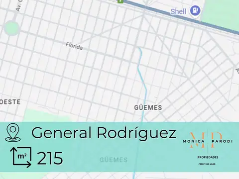 Terreno en Venta en General Rodriguez, Partido de General Rodríguez