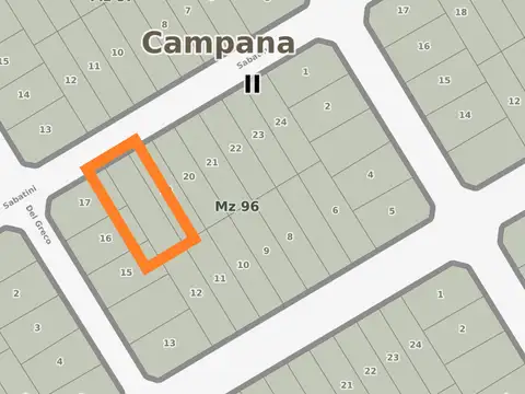 Terreno en Venta en Campana, Partido de Campana