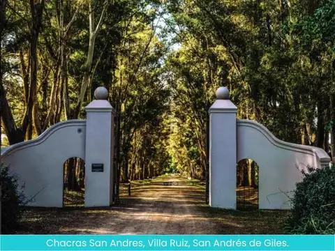Terreno en Venta en Chacras De San Andrés, Villa Ruiz