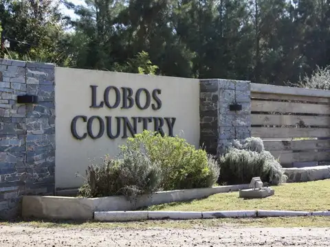 Terreno en Venta en Lobos Country Club, Lobos