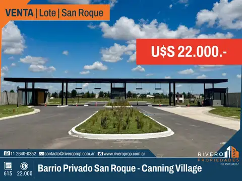 Terreno en Venta en San Vicente, Partido de San Vicente