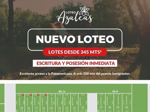 Terreno en Venta en Belen de Escobar, Partido de Escobar