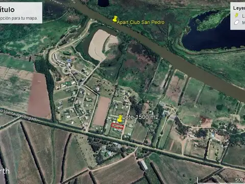 Terreno en Venta en San Pedro, Partido de San Pedro