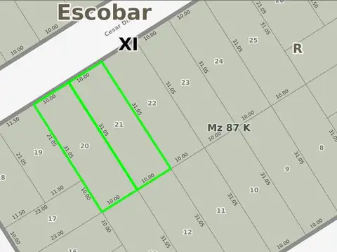 Terreno en Venta en Belen de Escobar, Partido de Escobar