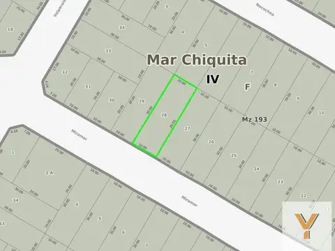 Terreno en Venta en Santa Clara del Mar, Partido de Mar Chiquita