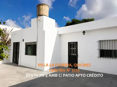 PH en Venta en Villa la Florida, Partido de Quilmes