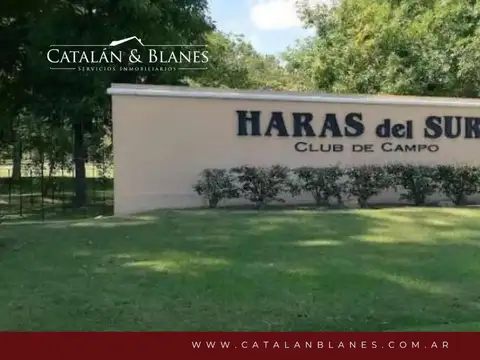 Terreno en Venta en Haras Del Sur, Countries y Barrios Cerrados en la Plata