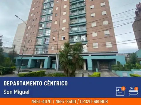 Departamento en Alquiler en San Miguel, Partido de San Miguel
