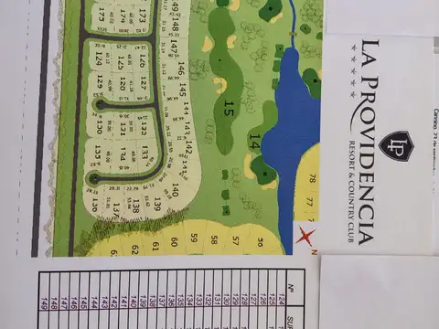 Terreno en Venta en La Providencia Resort & Country Club, Canning