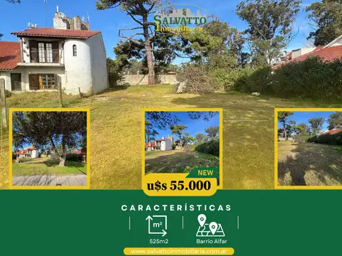 Terreno en Venta en Alfar, Mar del Plata
