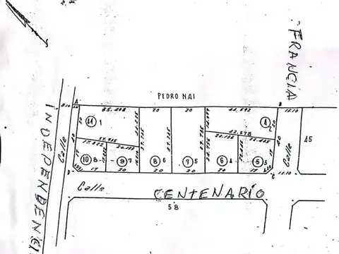 Terreno en Venta en Villars, Partido de General Las Heras