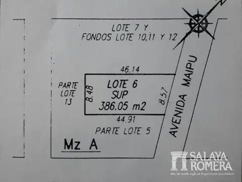 Terreno en Venta en Vicente López, Partido de Vicente López